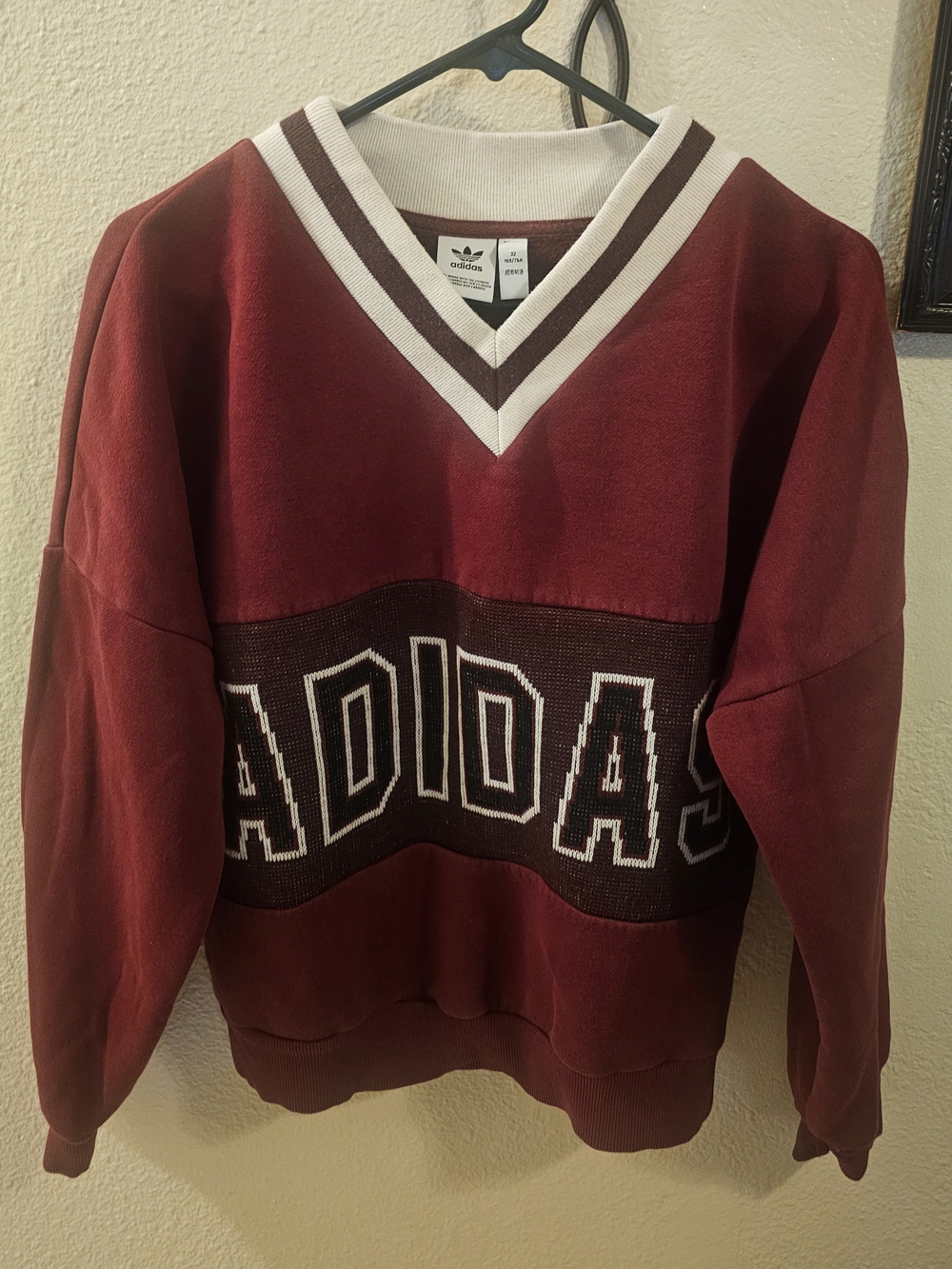 Título:
Sudadera Adidas Originals Adibreak V-Neck Retro Borgoña XXS (Impecable).